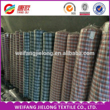 various polyester cotton yarn dyed shirt fabric stock New design Yarn Dyed Panama Cotton Fabric for shirt